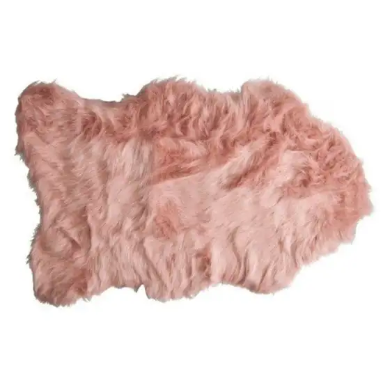 Dusty Rose Animal Print Area Rug Photo 2