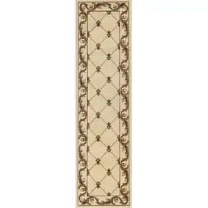 Photo of Fleur de Lis Runner Rug