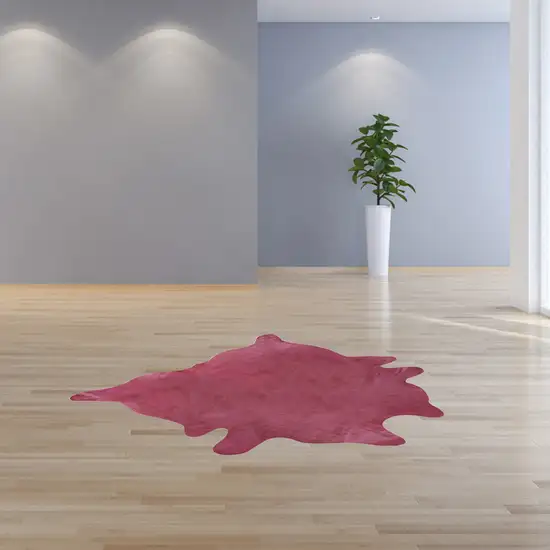 Fuschia Cowhide - Area Rug Photo 4