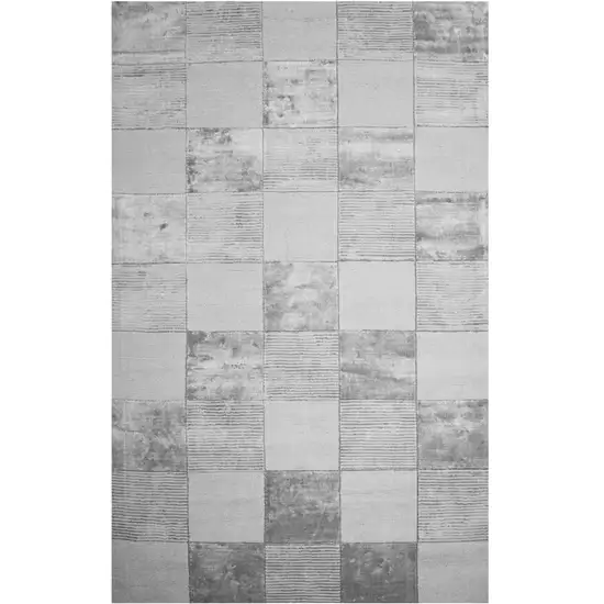 Geometric Hand Woven Stain Resistant Area Rug Photo 1