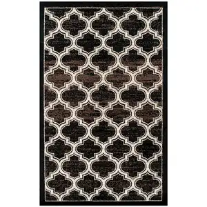 Photo of Geometric Stain Resistant Area Rug