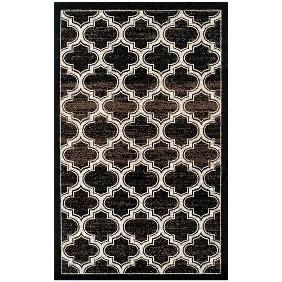 Geometric Stain Resistant Area Rug Photo 1