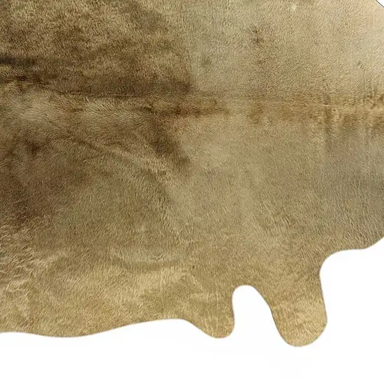 Gold Genuine Cowhide Area Rug Photo 4