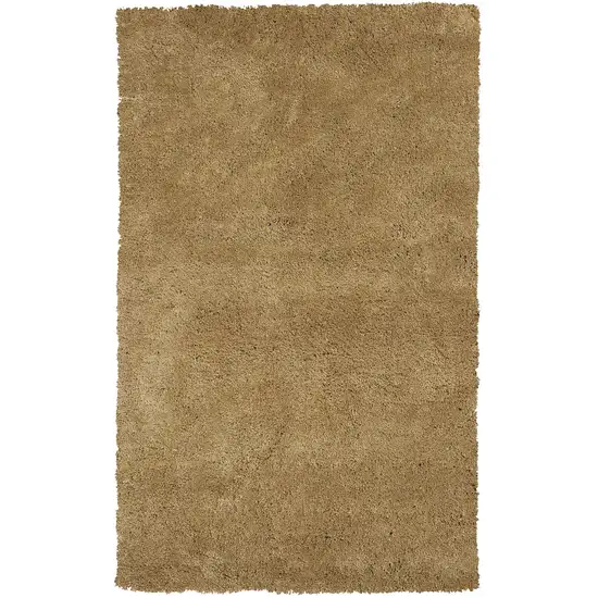 Gold Plain Area Rug Photo 1