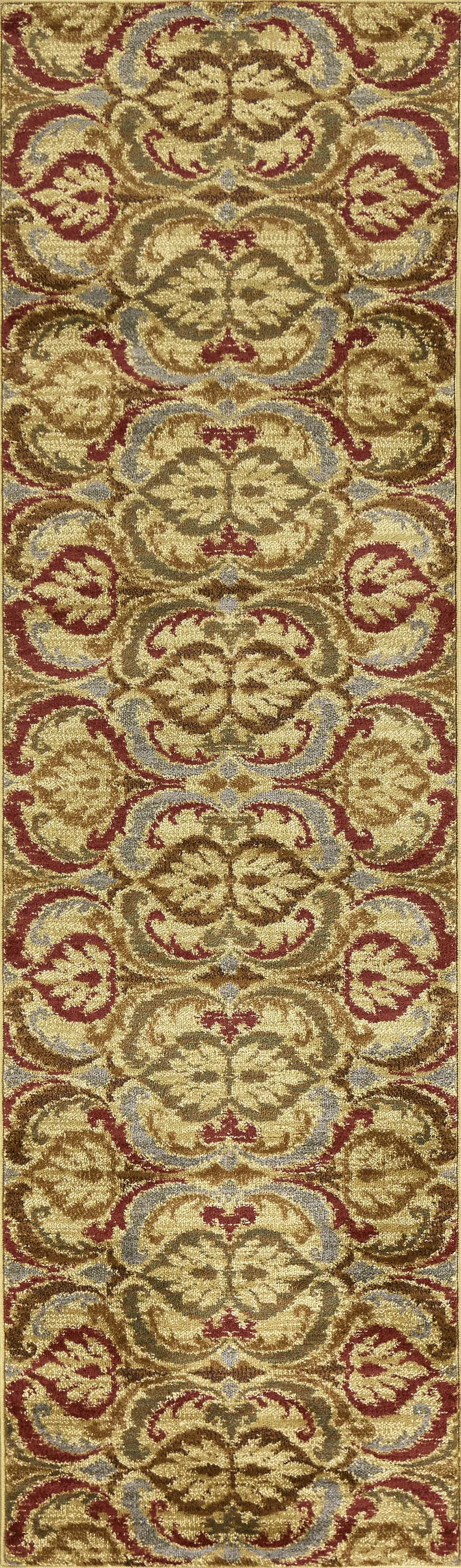 Gold Polypropylene Rug Photo 2