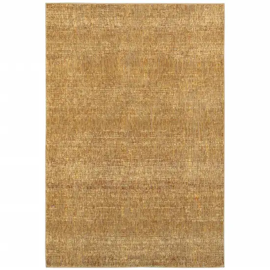 Gold Rust Brown Ivory Purple And Lavender Power Loom Stain Resistant Area Rug Photo 1