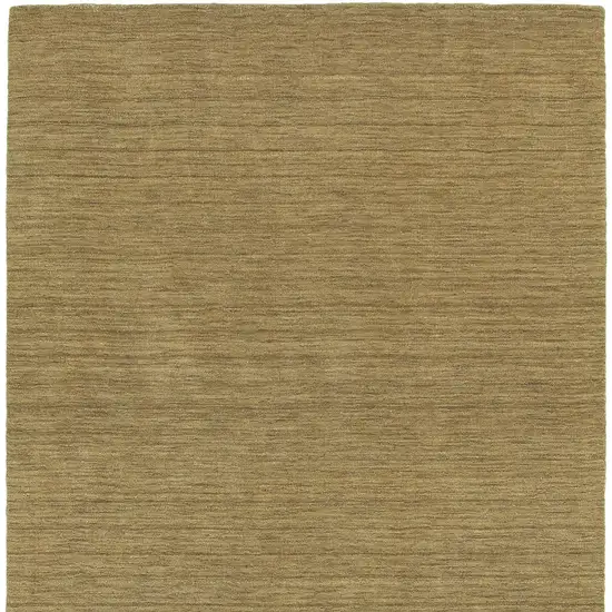 Gold Wool Hand Tufted Area Rug Photo 4