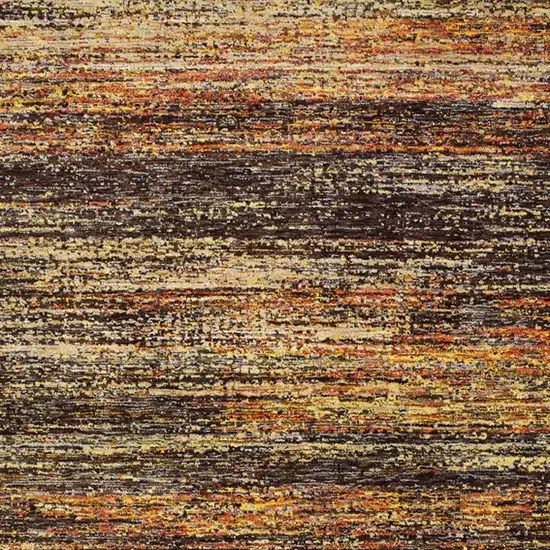 3'X5' Gold And Slate Abstract  Area Rug Photo 2