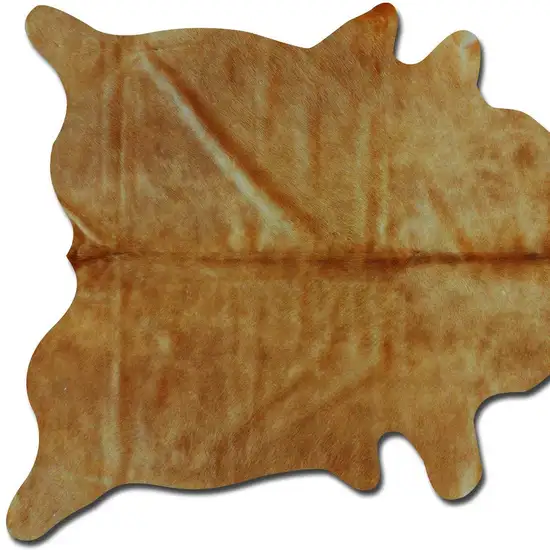 Golden Honey Exotic Cowhide Area Rug Photo 7