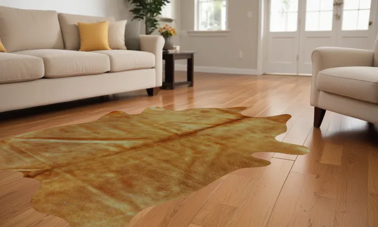 Golden Honey Exotic Cowhide Area Rug Photo 5