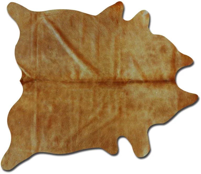 Golden Honey Exotic Cowhide Area Rug Photo 1