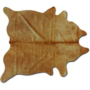 Photo of Golden Honey Exotic Cowhide Area Rug