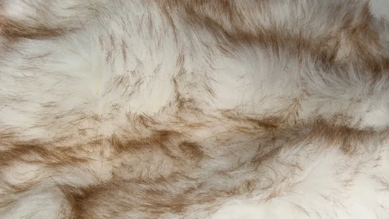 Gradient Tan Faux Sheepskin - Area Rug Photo 2