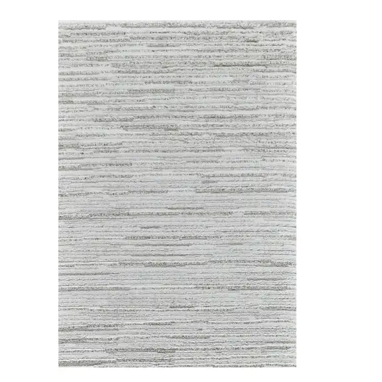 Gray Abstract Area Rug Photo 2