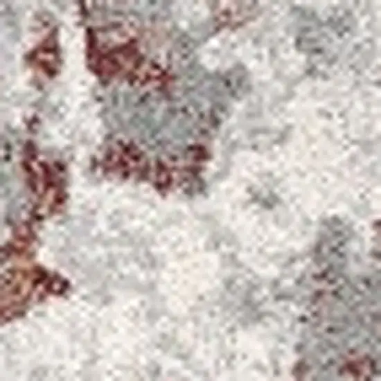 Gray Abstract Pattern Area Rug Photo 10