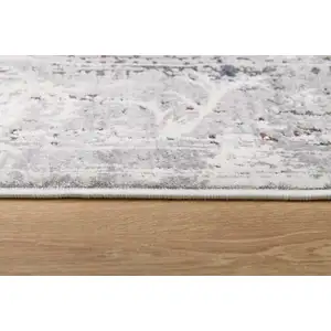 Photo of Gray Abstract Patterns Area Rug