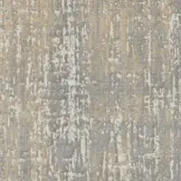 Photo of Gray Abstract Power Loom Area Rug