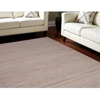 Photo of Gray Abstract Washable Area Rug