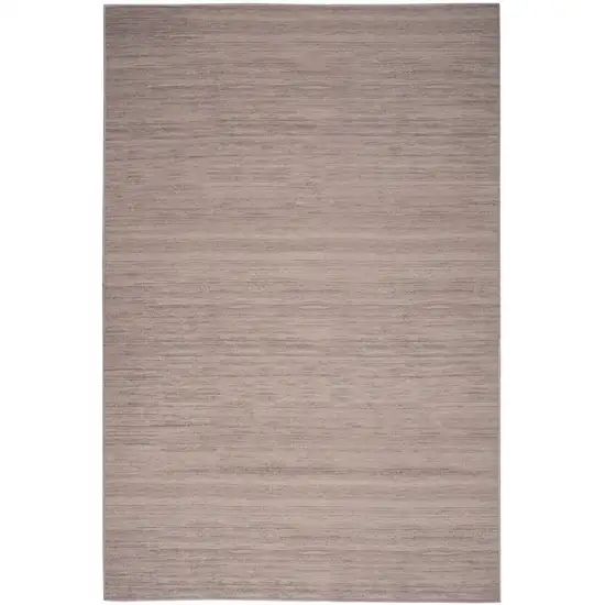 Gray Abstract Washable Area Rug Photo 2