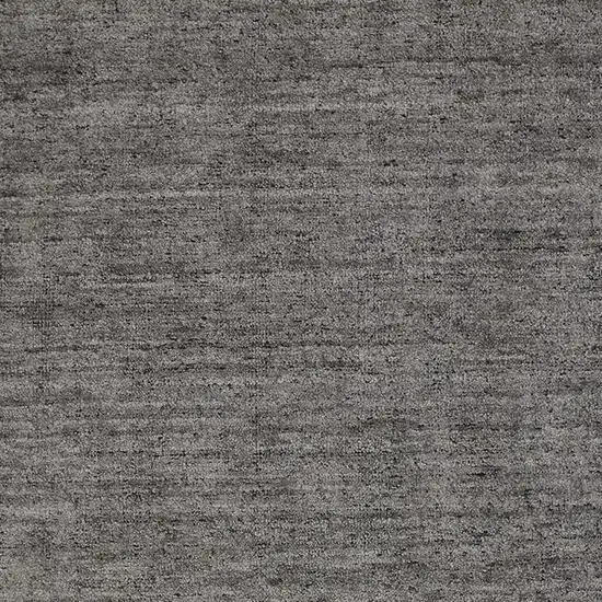 Gray and Black Hand Woven Area Rug Photo 7