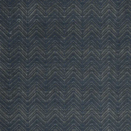 Gray Chevron Hand Woven Area Rug Photo 3