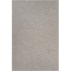 Photo of Gray Classic Indoor Outdoor Area Rug