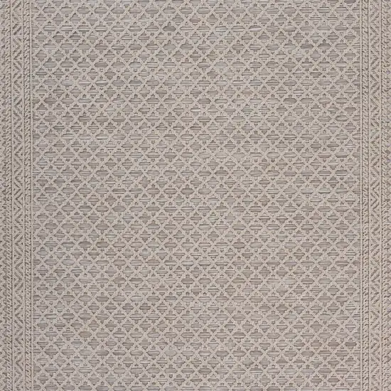 Gray Classic Indoor Outdoor Area Rug Photo 2