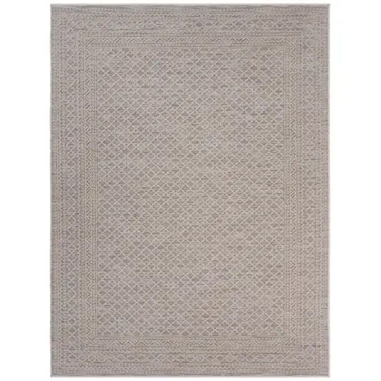 Gray Indoor Outdoor Area Rug Photo 2