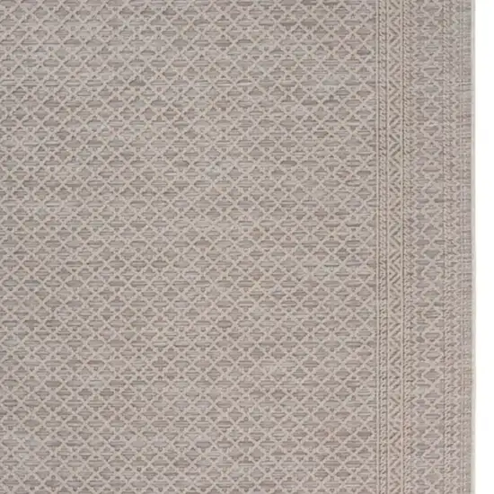 Gray Indoor Outdoor Area Rug Photo 3