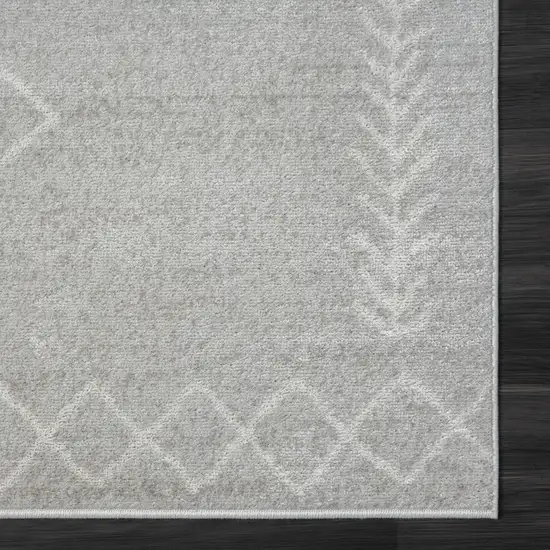 Gray Diamond Area Rug Photo 3