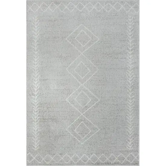 Gray Diamond Area Rug Photo 1