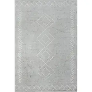 Photo of Gray Diamond Area Rug