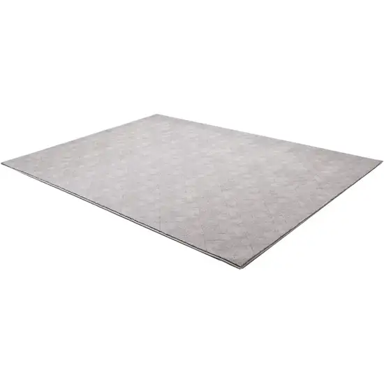 Gray Distressed Diamonds Area Rug Photo 1