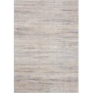 Photo of Gray Floral Area Rug