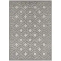 Photo of Gray Geometric Area Rug