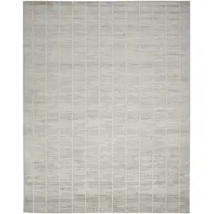 Photo of Gray Geometric Area Rug