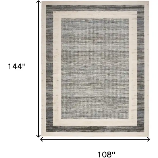 Gray Geometric Area Rug Photo 9