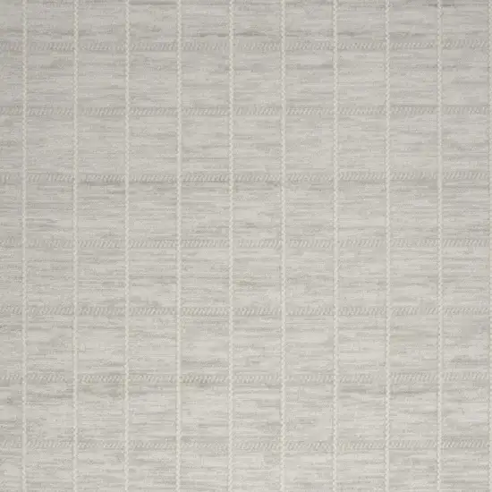 Gray Geometric Area Rug Photo 4