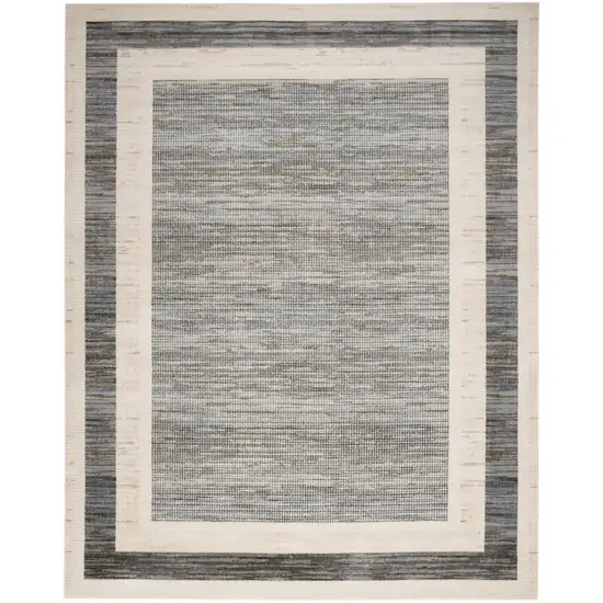 Gray Geometric Area Rug Photo 1