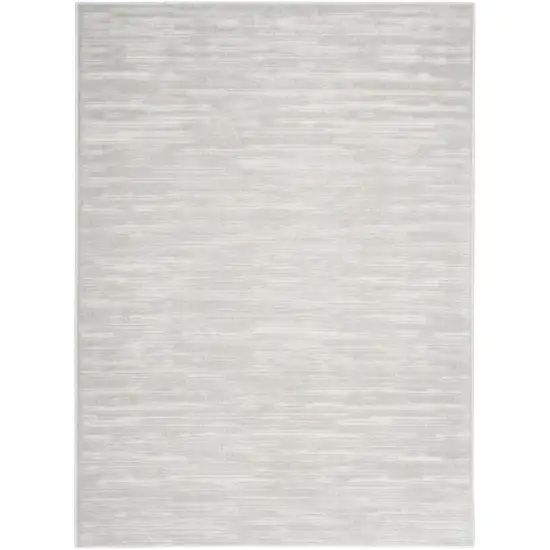 Gray Geometric Area Rug Photo 4