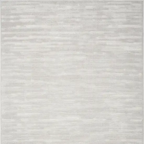 Gray Geometric Area Rug Photo 6