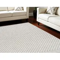 Photo of Gray Geometric Area Rug