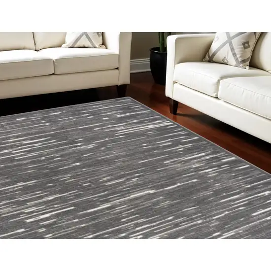 Gray Geometric Area Rug Photo 1