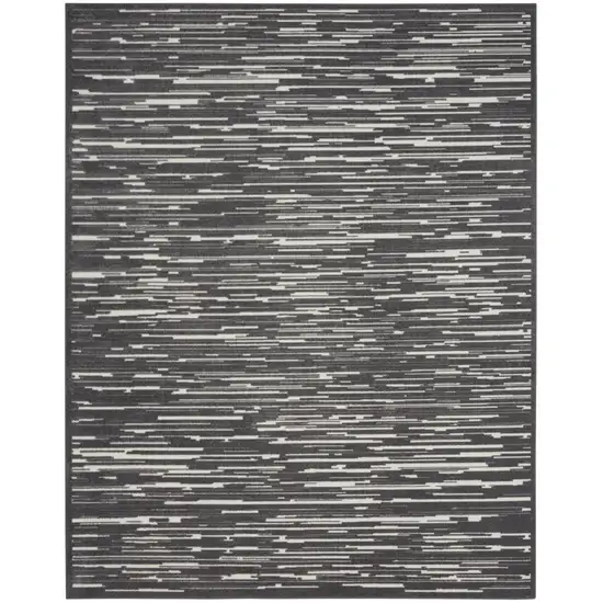 Gray Geometric Area Rug Photo 2