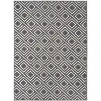 Photo of Gray Geometric Area Rug