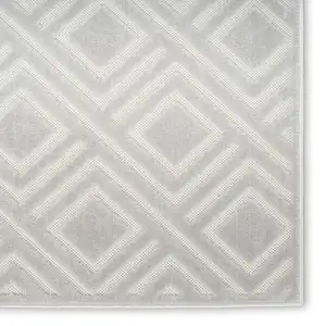 Photo of Gray Geometric Area Rug