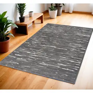 Photo of Gray Geometric Area Rug