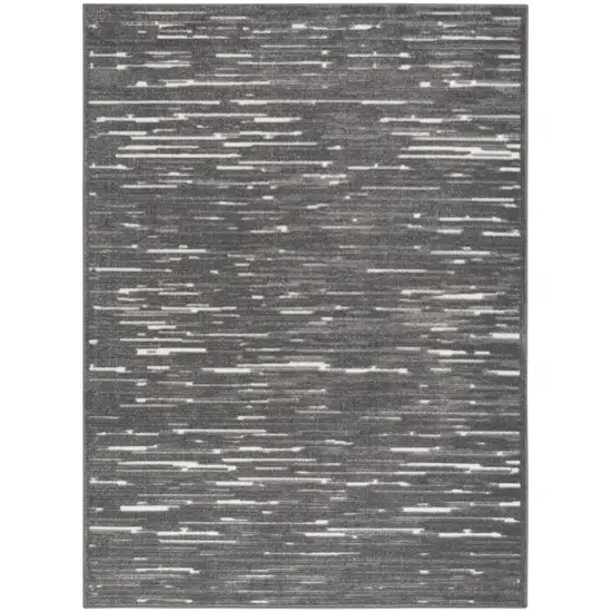 Gray Geometric Area Rug Photo 2