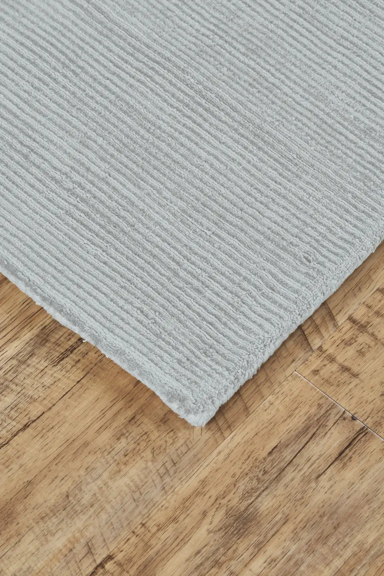 Gray Hand Woven Area Rug Photo 3