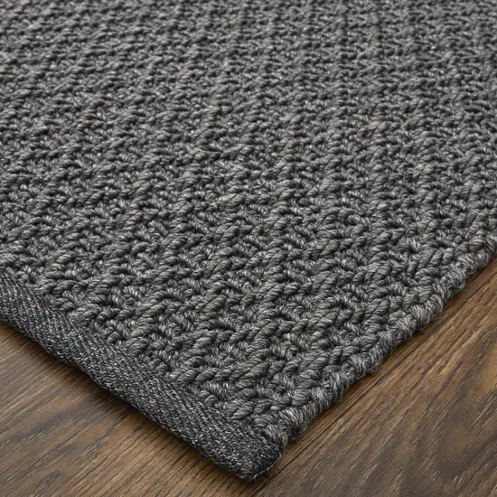 Gray Hand Woven Area Rug Photo 6